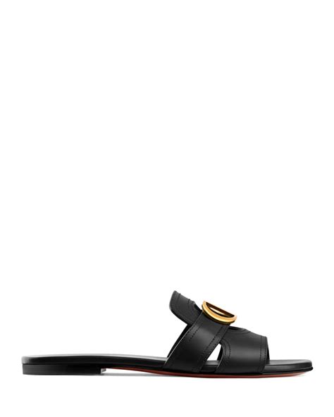 neiman marcus dior flat sandals.